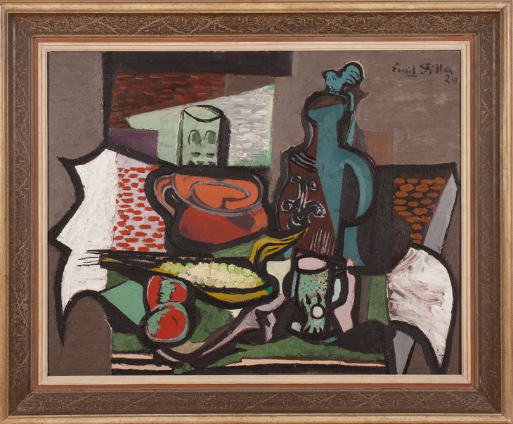 Zátiší s kukuřičným klasem - 1